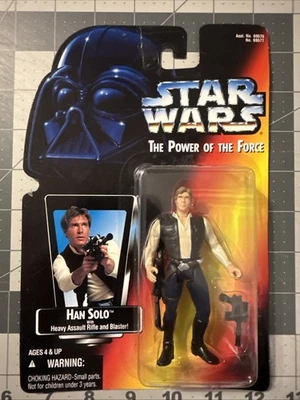Figura de acción Star Wars Power of the Force Han Solo Foto 1 de 3