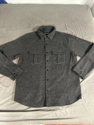 Men’s XL Smartwool Charcoal Gray Anchor Line Shirt Jacket - Image 1 of 4