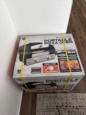 Портативная печь для пиццы Blackstone 6964 Griddle Essentials с 15-дюймовым камнем кордиеритом - Изображение 1 из 2