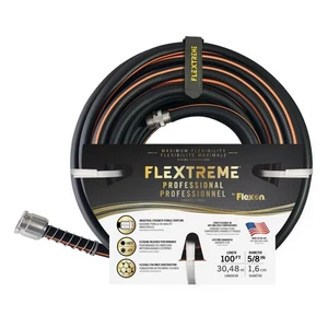 Flextreme Pro 5/8" x 100ft Performance Gummi Gartenschlauch - Schwerlast, Knick -... - Bild 1 von 6