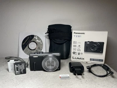 Panasonic Lumix DMC-TZ61 Schwarz - Kompakte Full HD Digitalkamera - Bild 1 von 4