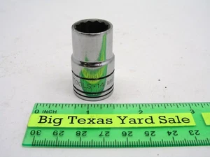 14mm 1/2" Drive 12pt Socket SK 40314 Vintage "Tools" Logo - Picture 1 of 2