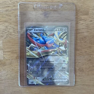 Zacian ex 198 Sv: Scarlet & Violet Promo Cards Holo - Image 1 of 2