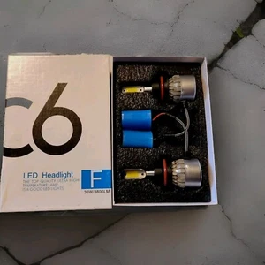 Las bombillas LED 9004/HB1 son faros intercambiables. Luces populares marca C6  - Imagen 1 de 11