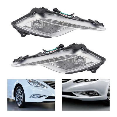 Fog Light Left + Right Fog Light Fog Light for 2013-2014 Hyundai Sonata - Image 1 of 4