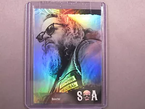 2015 Sons Of Anarchy 4-5 Rainbow Foil #D 05/25 Booster 36 Bobby Elvis Card - Picture 1 of 2
