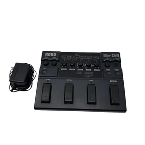 Guitarra Korg G3 Multi Efectos Pedal Guitarra Rendimiento Procesador Con Fuente de Alimentación - Imagen 1 de 5
