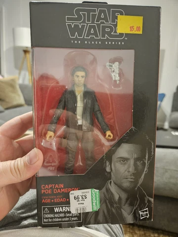 Star Wars Black Series Captain Poe Dameron 6 Inch Figure Cover