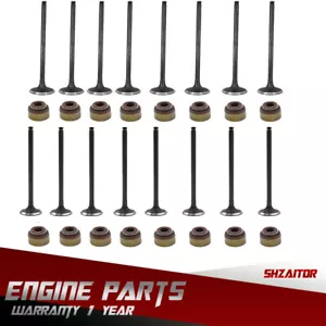 Exhaust and Intake Valves For 92-05 Honda Civic del Sol 1.6L 1.7L SOHC D16Z6 - Bild 1 von 12
