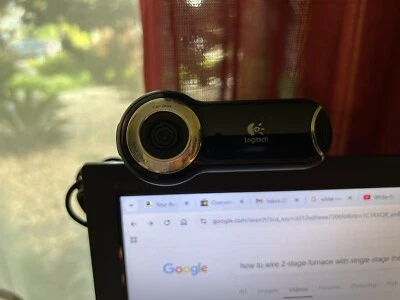 Logitech 720p Webcam Pro 9000 2MP Autofocus Carl Zeiss Camera - Image 1 of 4