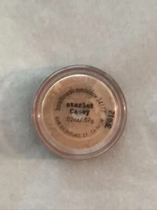RARE Bare Escentuals Bare Minerals STARLET CASEY Eye Shadow NO SIFTER NOT SEALED - Picture 1 of 3