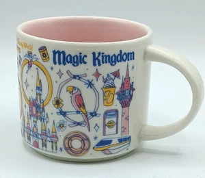 Starbucks Disney White Multicolor Magic Kingdom Kaffee Tee Becher 50th Anniversary - Bild 1 von 7