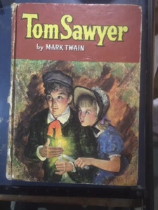 Vintage Tom Sawyer by Twain Published in 1955 by Whitman USA Hardback. VG Cond - Bild 1 von 1
