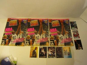 NBA Inside Stuff LOT OF 3 1993 Target w/8 Card 1994-95 Fleer Ultra Sheet + SHAQ - Picture 1 of 4