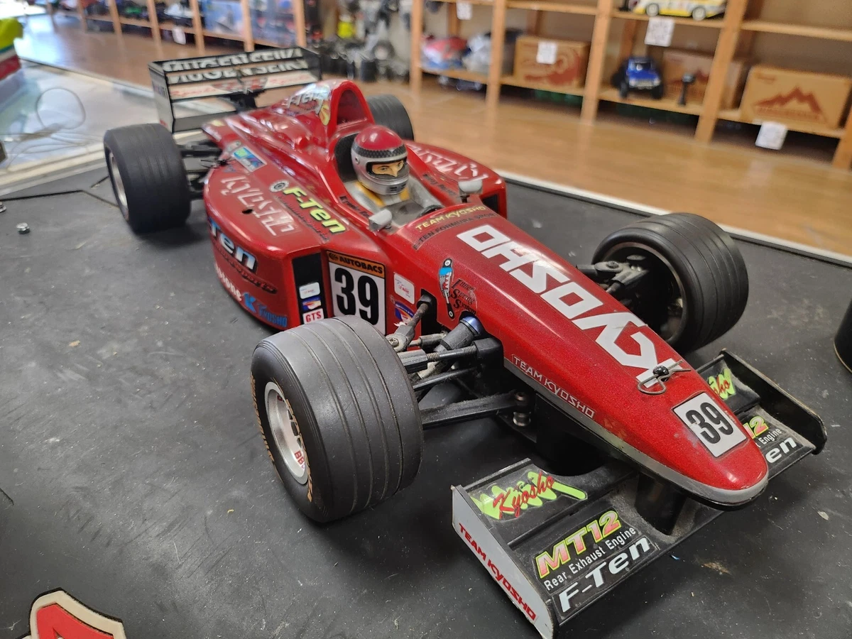 Kyosho 1/8th Scale F-Ten GP - 1990's - Nitro F1 RC - Clean