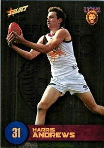 2021 BRISBANE LIONS AFL Card HARRIS ANDREWS Footy Stars Prestige - Picture 1 of 2