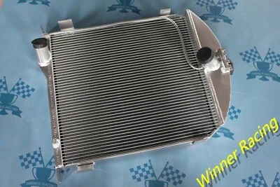 For Ford model A 1928 1929 No Coolant Lost  Aluminum Radiator 27" - Image 1 of 4