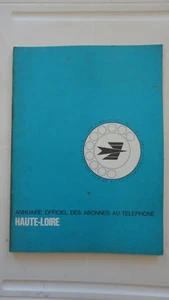 ANNUAIRE DE LA HAUTE LOIRE 1973 - Picture 1 of 2