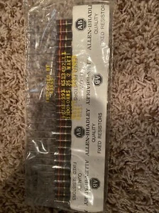 25 pcs Allen Bradley 1.3K 1300 Ohm 2W Vintage Carbon Comp Resistors NOS - Picture 1 of 2