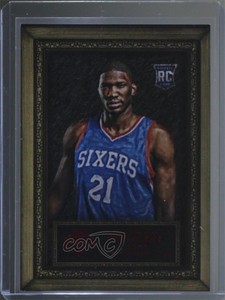2014-15 Panini Court Kings Portraits Rookies Ruby /99 Joel Embiid #63 Rookie RC