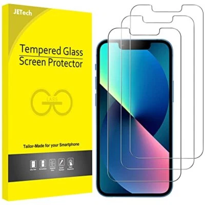 JETech Screen Protector for iPhone 13 mini 5.4-Inch, Tempered Glass Film, 3-Pack - Image 1 of 4