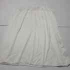 Sears Lingerie Just For Women 1X Slip White Short Lace Sleeveless USA Made Top