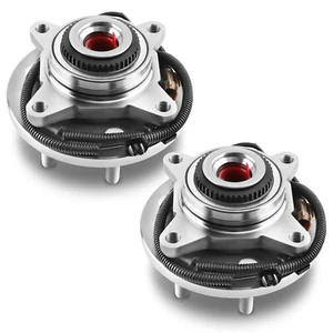2x Front Wheel Bearings and Hubs For Ford F-150 2015-2017 V6 3.5L Flex BR931007 - Picture 1 of 14