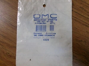 Nueva llave de encendido OEM Johnson Evinrude OMC KF-66, número de pieza 501581 - Imagen 1 de 2