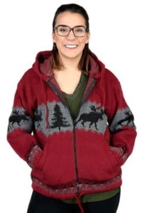 "Suéter con capucha ""Alce"" estilo alpaca - ENVÍO GRATUITO" - Imagen 1 de 1