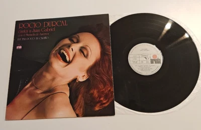 ROCIO DURCAL Canta a Juan Gabriel MARIACHI DE AMERICA RARE SPAIN LP VINYL 1978 - Image 1 of 2
