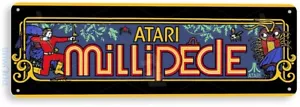 Letrero de arcade Millipede, carpa clásica para juegos de arcade, letrero de lata para sala de juegos B729 - Imagen 1 de 3