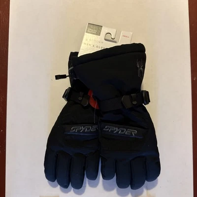 Guantes Spyder Crucial Para Hombre Snowboard Esquí Invierno Juegos Talla Pequeña 38D143300 $99 Foto 1 de 3