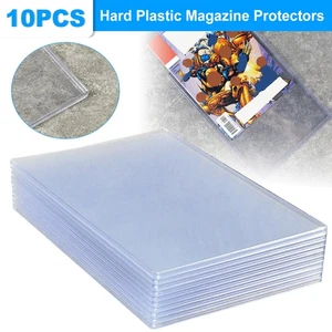 10Pcs Comic Book Protector Hard Case Sleeve Clear Magazine Sleeves 280*178mm - Picture 1 of 12