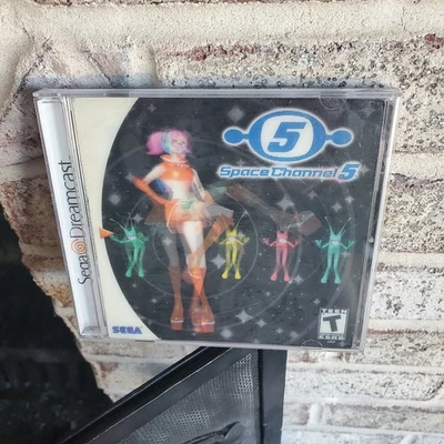 Space Channel 5 Sega Dreamcast CIB Complete Tested Near Mint W Lenticular Cover - Image 1 of 4