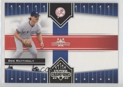2005 Donruss Champions Impressions Don Mattingly #409 - Image 1 of 2
