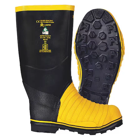 Viking Vw49t-7 Unisex Viking(R) Miner 49Er Tall Rubber Boot, Steel Toe, 16" - Image 1 of 1