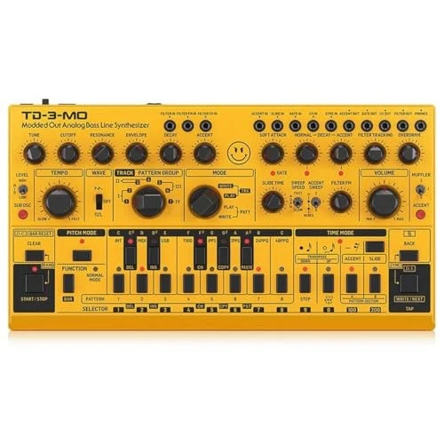 Behringer Analog Bassline Synthesizer Modded Out Model TD-3-MO-AM NEW - Image 1 of 1