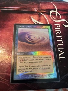 Meteor Crater Foil MTG Magic The Gathering Planeshift Lightly Played - Picture 1 of 2