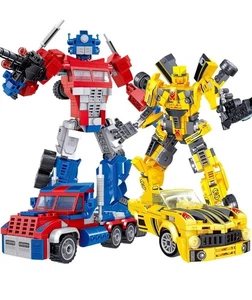 High Godo Transforming Robot Building Block Set-2 Robots NIB FREE SHIPPING! - Bild 1 von 4