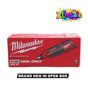 Milwaukee 2460-20 M12 12V Lithium-Ion Cordless Rotary Tool / New in Open Box - Picture 1 of 9