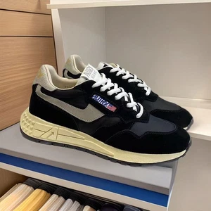 Sports Shoes Breathable Lace-Up Retro Running Shoes Sneakers Men Women - Picture 1 of 29
