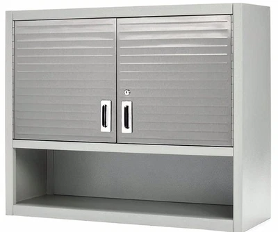 Seville UltraHD STAINLESS STEEL WALL CABINET🔐Key Lock📏36x30x12”2️⃣Door3️⃣Shelf - Image 1 of 4
