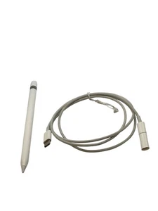 Apple Pencil 1st Gen w/ USB-C to Lightning Cord & USB-C to Lightning Adapter - Afbeelding 1 van 3
