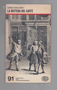 La bottega del caffe Carlo Goldoni Einaudi Theatersammlung Nr. 91 1980 - Bild 1 von 1