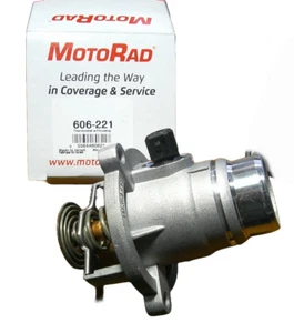 MotoRad 606-221 Integrated Housing Thermostat For Some 00's BMW 5 Series - Picture 1 of 4
