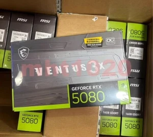 Nueva tarjeta gráfica MSI RTX 5080 16G VENTUS 3X OC PLUS envío gratuito - Imagen 1 de 2