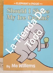 ELEPHANT & PIGGIE SHOULD I SHARE MY ICE CREAM BOOK READ - Picture 1 of 3
