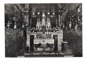 LORETO BASILICA INTERNO DELLA S. CASA CARTOLINA VIAGGIATA ANNO 1964 FG - Imagen 1 de 2