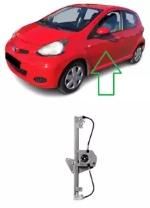 NUEVO PARA TOYOTA AYGO 05-12 REGULADOR VENTANA DELANTERA ELEVADOR SIN MOTOR IZQUIERDO N/S - Imagen 1 de 3