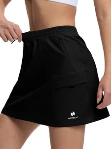 Cargo Skirts for Women with UPF 50+ Hiking Skort with Bike Shorts for Travel ... - Picture 1 of 7